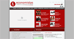Desktop Screenshot of economistasmalaga.com